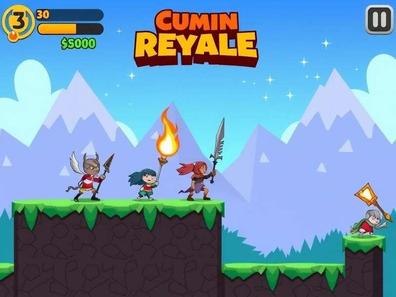 Cumin Hero Battle Royale Gameplay Screenshot